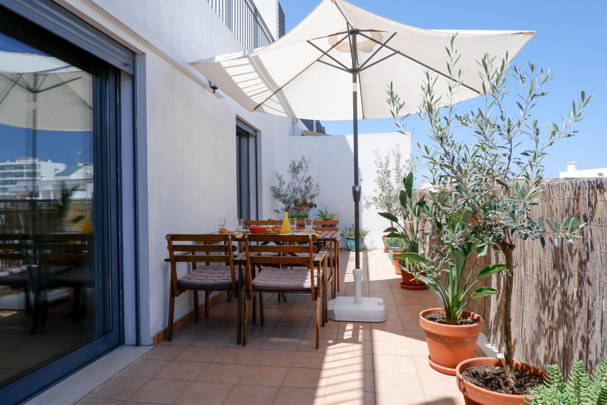 Spacious Terrace, Swimming Pool, Private Parking Olhão Kültér fotó