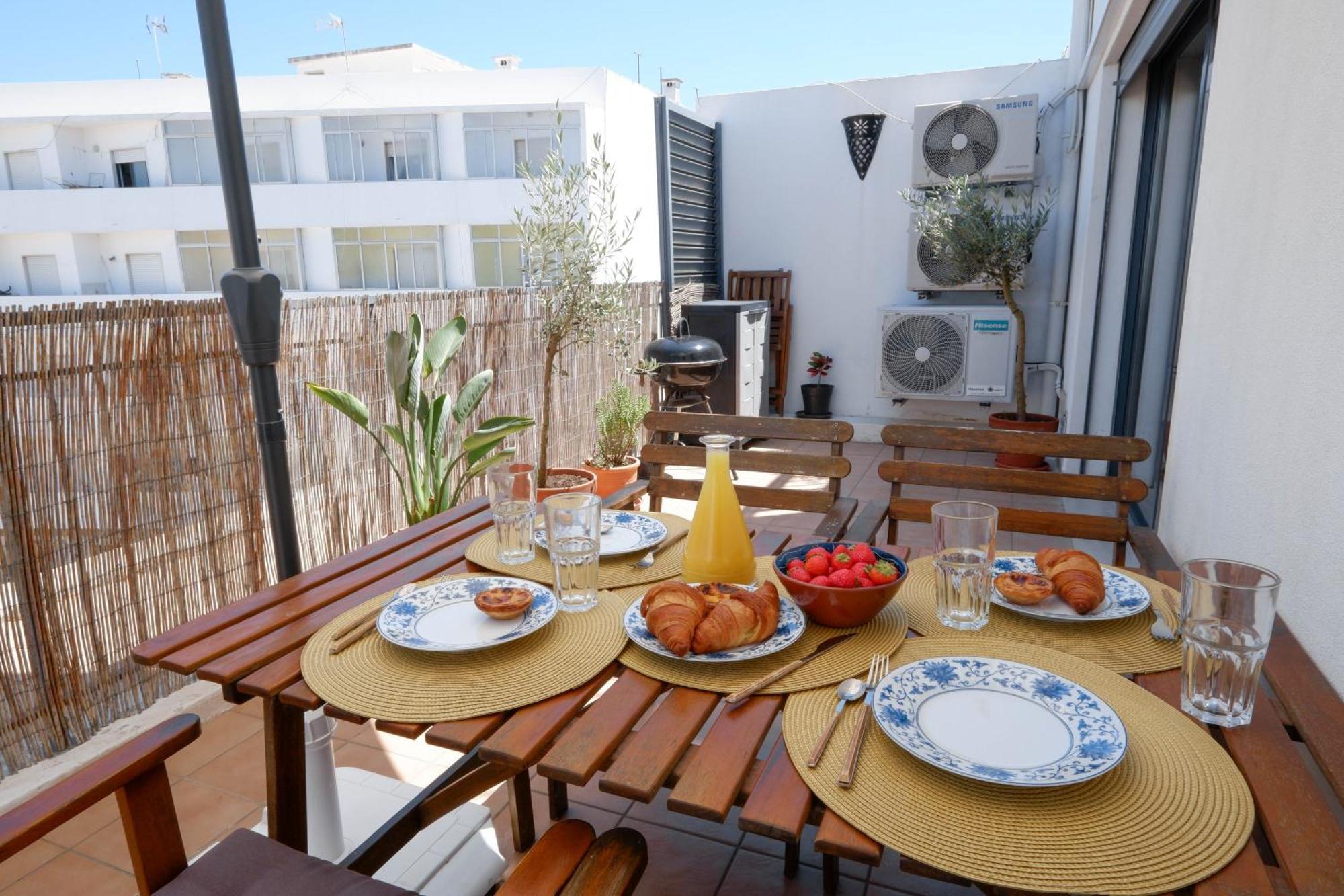 Spacious Terrace, Swimming Pool, Private Parking Olhão Kültér fotó